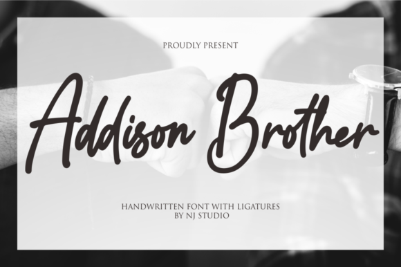 Addison Brother: A Timeless Choice for Elegant Handwritten Design