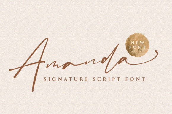 Amanda: The Handwritten Font That Adds Personality to Your Designs