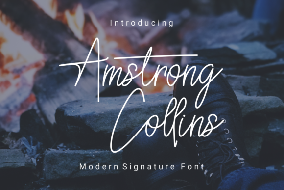 Armstrong Collins: A Delicate Handwritten Font for Elegant Designs