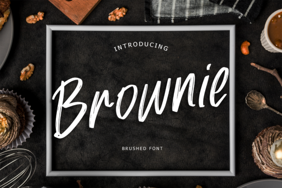 Brownie: A Handwritten Font for Elegant Designs
