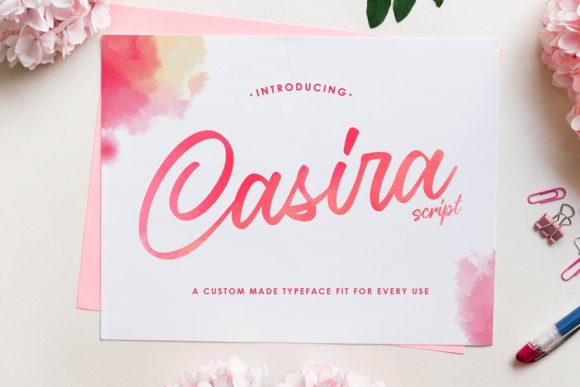 Casira: A Timeless Handwritten Font for Every Design Need