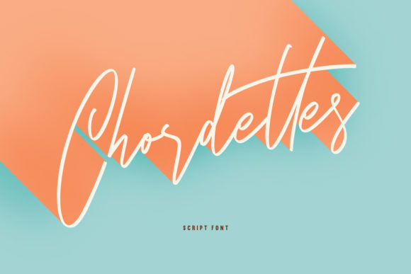 Chordettes: A Handwritten Font for Elegant Design