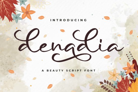Denadia: A Handwritten Font for Timeless Design