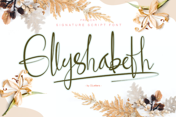 Ellyshabeth: A Timeless Script for Elegant Design