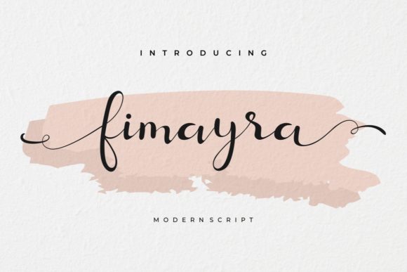 Fimayra: A Versatile and Elegant Handwritten Font for Every Design Project