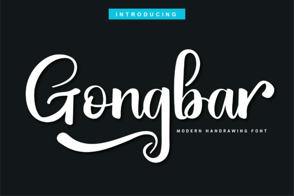 Gongbar: A Timeless Handwritten Font for Every Design