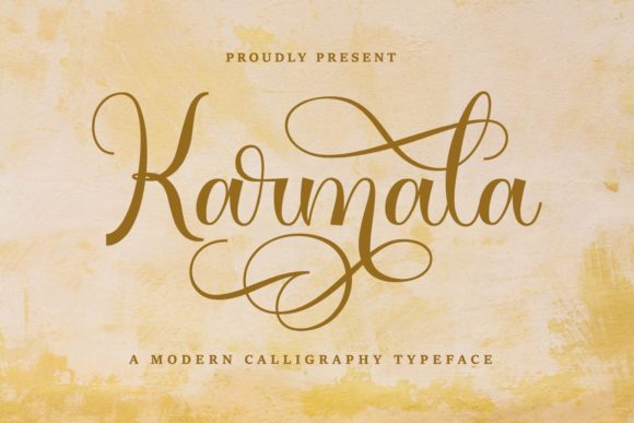 Karmala: A Versatile Font for Elegant Design Workflows