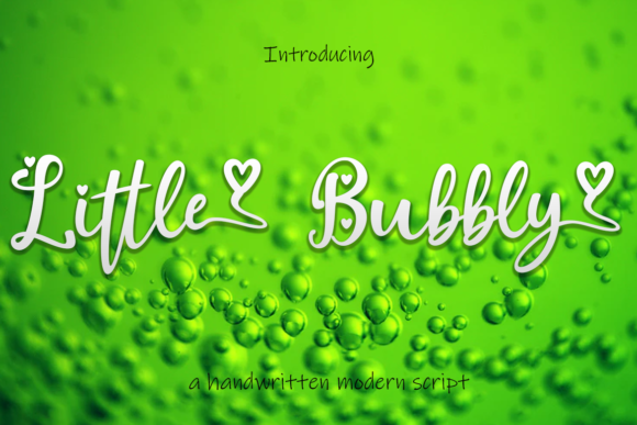 Little Bubbly: Elegant Handwritten Style
