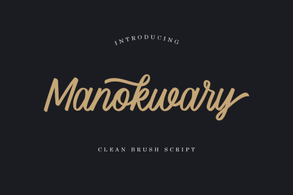 Manokwary: A Handwritten Touch for Every Design