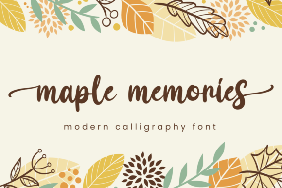 Maple Memories: A Timeless Handwritten Font for Every Design