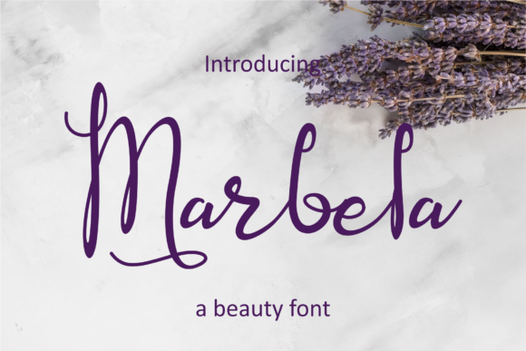 Marbela: The Elegant Handwritten Font for Every Design