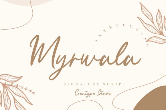 Myrwala: A Timeless Handwritten Font for Elegant Designs