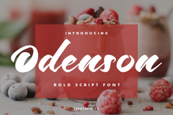 Odenson: A Timeless Font for Elegant Design Workflows