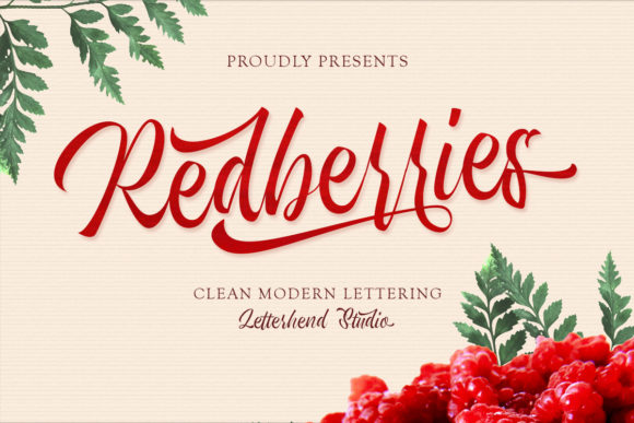 Redberries: A Timeless Handwritten Font for Elegant Design