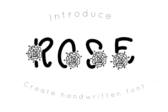 Rose and Rose: A Beautiful Decorative Font for Creative Expression