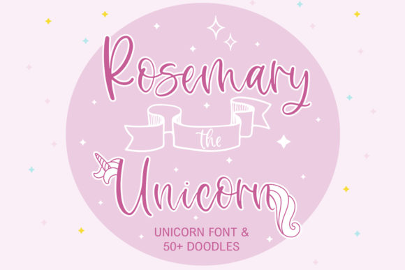 Rosemary the Unicorn: A Handwritten Font with Timeless Charm