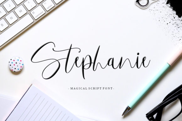 Stephanie: A Timeless Handwritten Font
