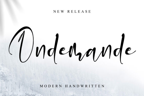 The Elegance of Ondemande: A Handwritten Touch for Modern Design
