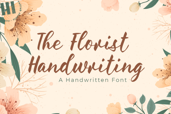 The Florist Handwriting: A Timeless Touch for Elegant Design