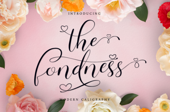 The Fondness: A Stylish Script Font for Elegant Design