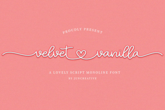 Velvet Vanilla: Elegant Typography for Every Project