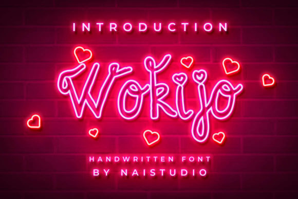 Wokijo: A Stylish and Quirky Handwritten Font for Every Design Project